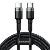 USB-C PD 2.0 200cm Baseus Cafule CATKLF-ALG1 Quick Charge 3.0 5A cable with 100W fast charging support