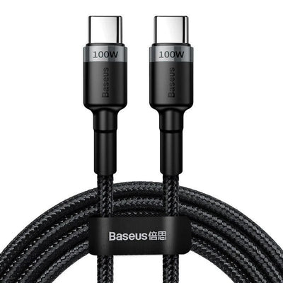 USB-C PD 2.0 200cm Baseus Cafule CATKLF-ALG1 Quick Charge 3.0 5A cable with 100W fast charging support