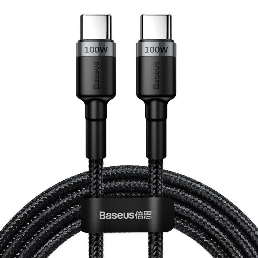 USB-C PD 2.0 200cm Baseus Cafule CATKLF-ALG1 Quick Charge 3.0 5A cable with 100W fast charging support