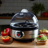 GreenBlue automatic egg cooker, 400W power, up to 7 eggs, measuring cup, 220-240V~, 50 Hz, GB572