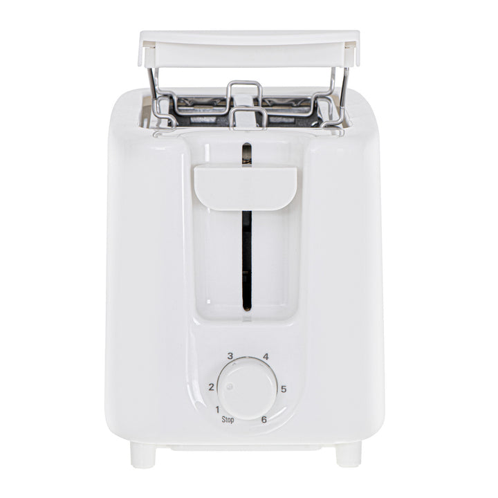 Adler toaster, 6 degrees of control, bun grate, 900W, white, AD 3223