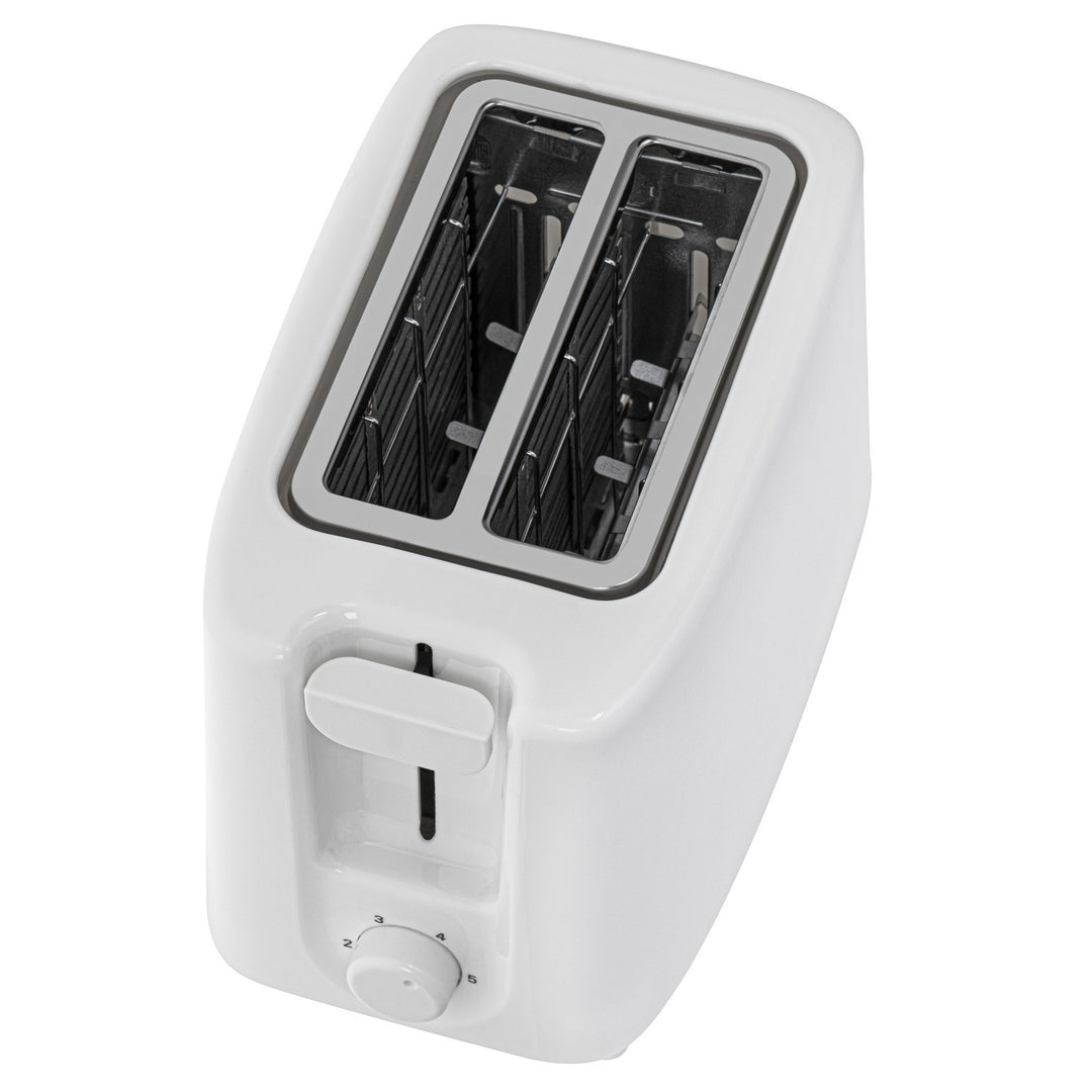 Adler toaster, 6 degrees of control, bun grate, 900W, white, AD 3223