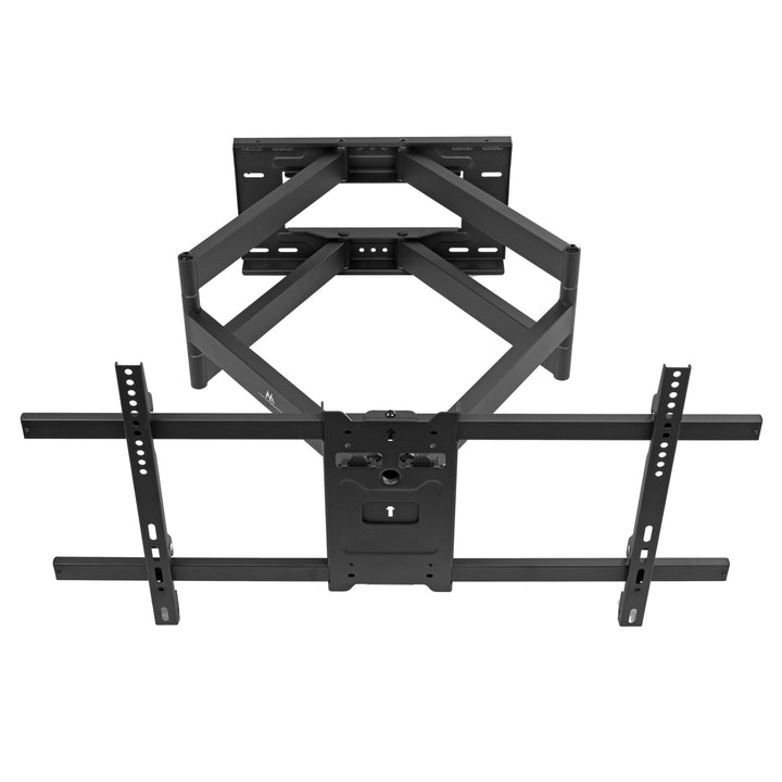 Maclean MC-986 TV Wall Mount, TV Holder, Max VESA 800x400, 37-85", 55kg, Long Arm 915mm Extendable Adjustable Wall Distance Heavy Duty