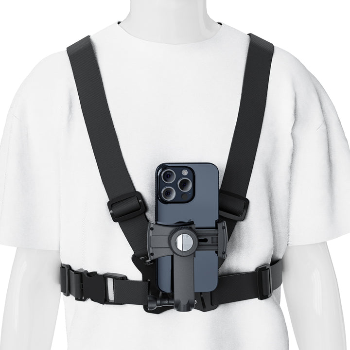 Maclean telephone sports harness, universal, for phone, camera, GoPro, and other cameras, swivel mount, MC-294