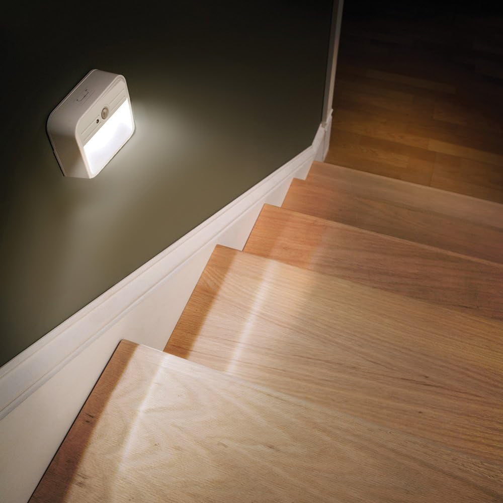 Maclean MCE363 LED Staircase Lamp, with Motion Sensor, Temp 4000K, 4 LEDs, Range 3-4m