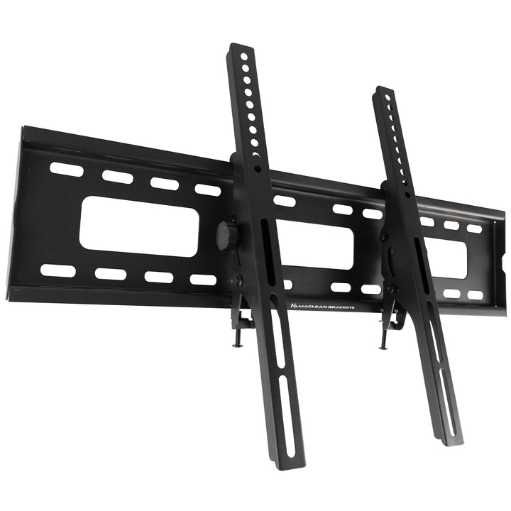 Maclean TV MC-421 Wall Mount Bracket 32"-90" VESA 600x400 80kg Tilting Universal Adjustable Spirit Level Accessories Flat Slim