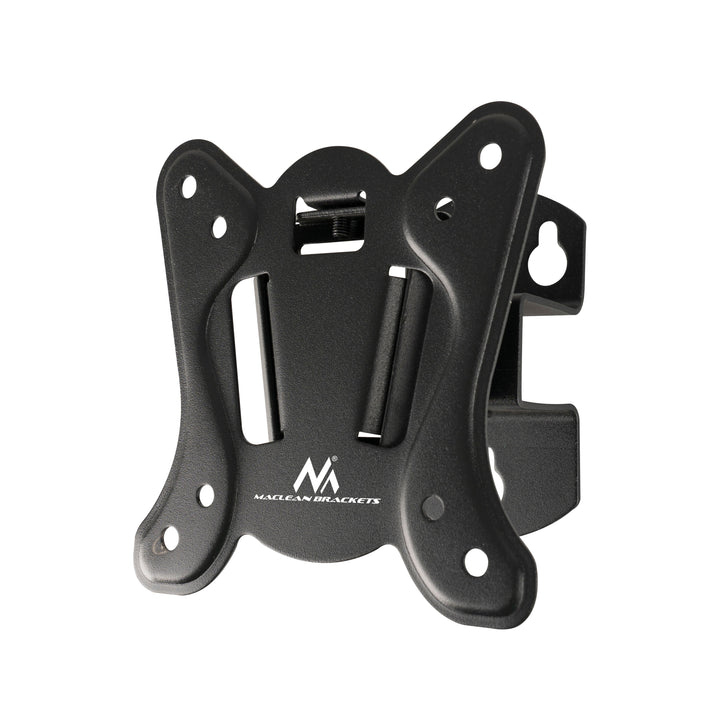 Maclean MC-415 TV Monitor Wall Mount 13"-32" 30kg Tilt Rotate max. VESA 100x100 30kg Black Slim Universal Powder Coated