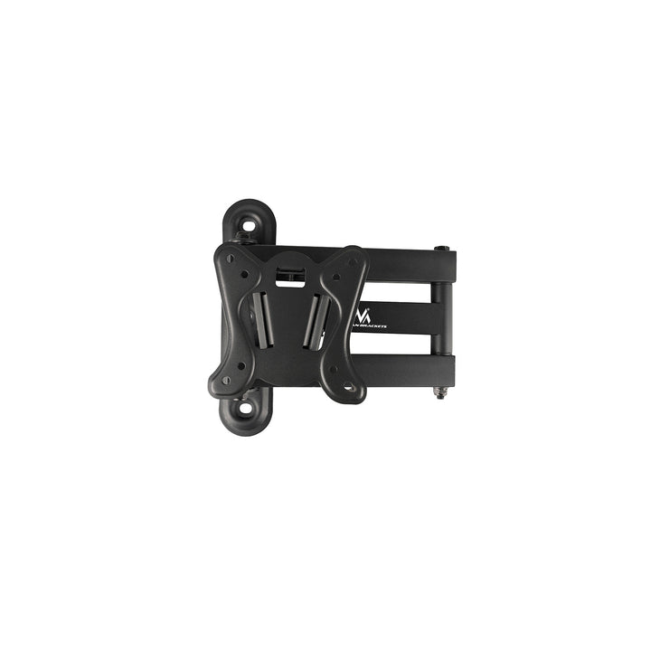 Maclean MC-417 Full Motion TV Monitor Wall Mount 13-32" 30kg max. VESA 100x100 Black  Powder Coated Universal Holder Bracket Adjustable Wall Distance Rotating Tilting