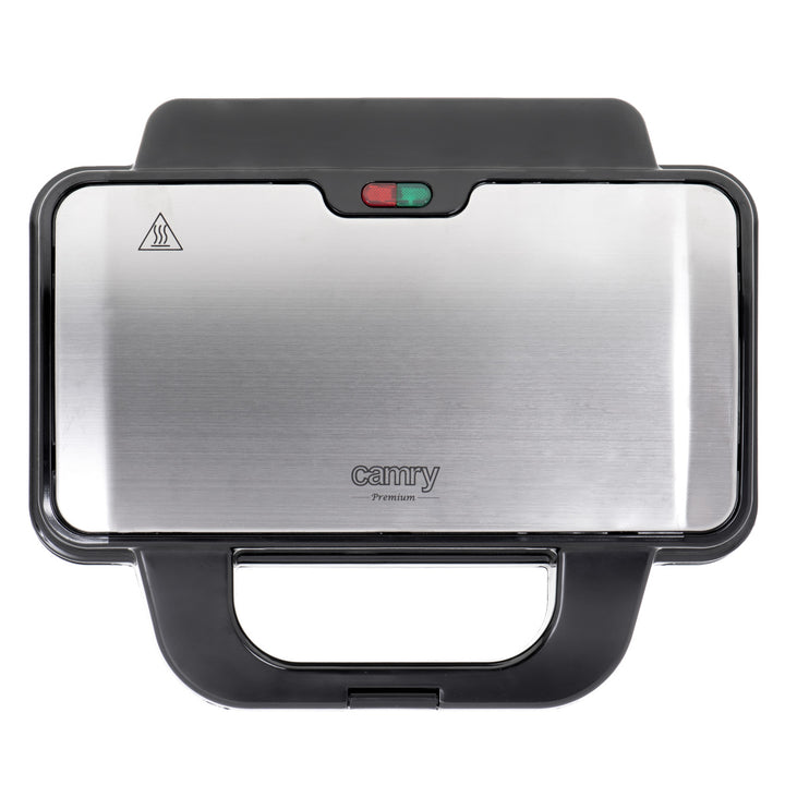 Camry sandwich maker, for 2 sandwiches, maximum power 1300W, non-stick coating, CR 3054