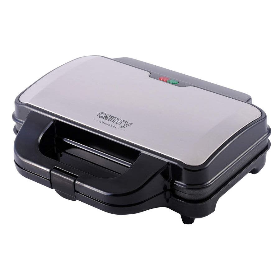 Camry sandwich maker, for 2 sandwiches, maximum power 1300W, non-stick coating, CR 3054