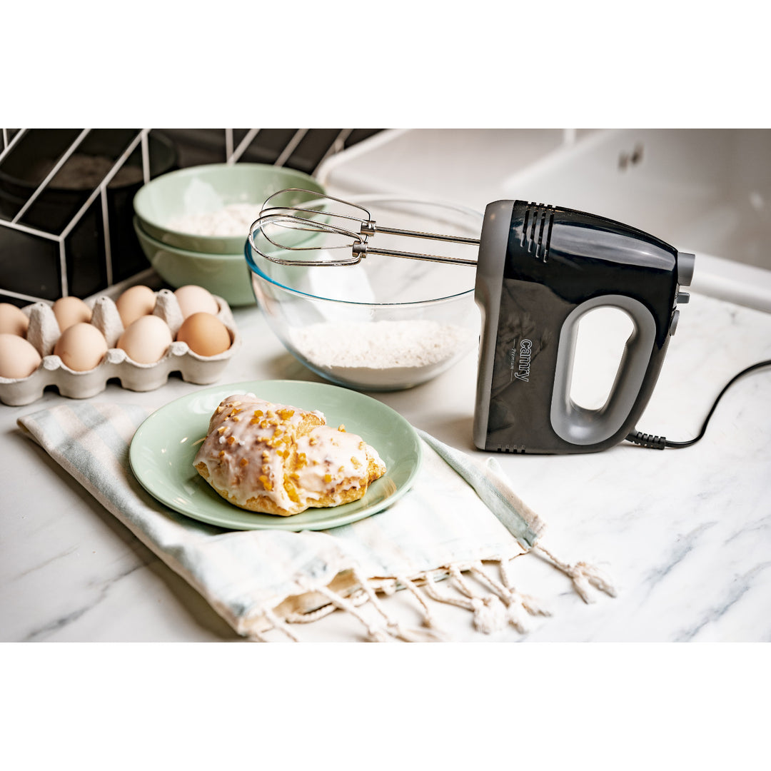 Camry Kitchen Mixer, 5 speeds, 750W, black, CR 4220b