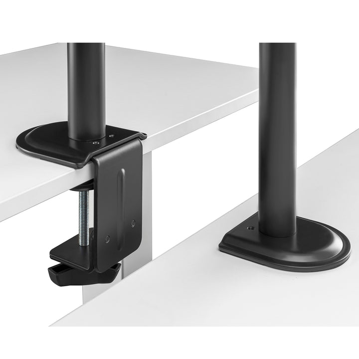 Maclean MC-753N LCD Monitor Desk Mount 17-32" 9kg VESA 75x75 100x100 Single Arm Extendable Adjustable