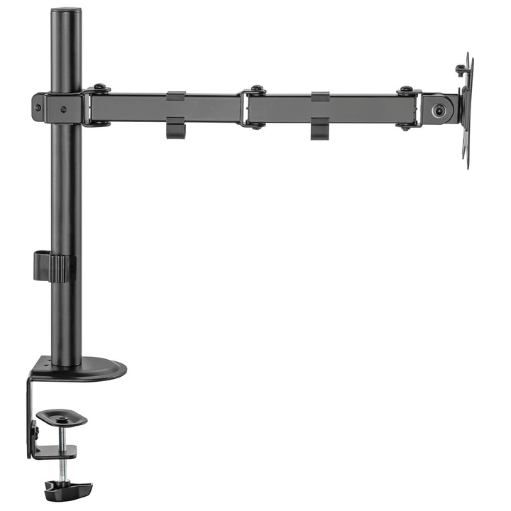 Maclean MC-753N LCD Monitor Desk Mount 17-32" 9kg VESA 75x75 100x100 Single Arm Extendable Adjustable