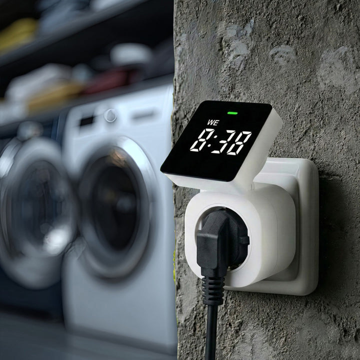 GreenBlue time switch - digital timer, 16A max load, IP20, GB610 F