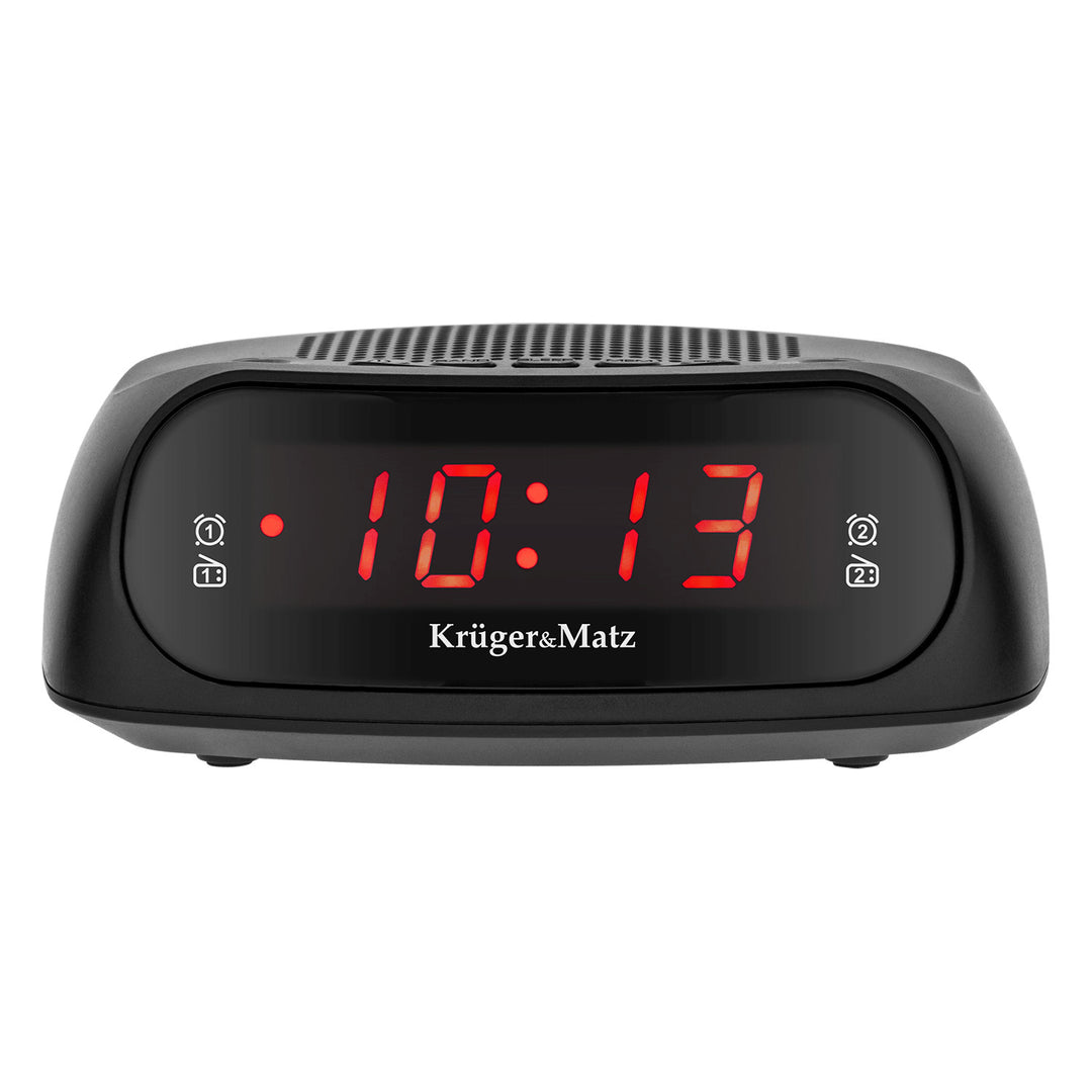 Kruger&Matz radio alarm clock, AM/FM radio, memory for 20 stations, dual alarm, KM0824