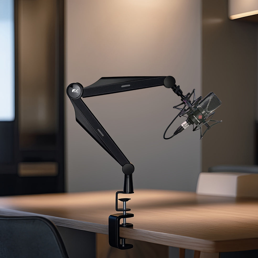 Sealbhóir micreafóin 3/8" agus 5/8" NanoRS, 1kg ar a mhéad, RS422