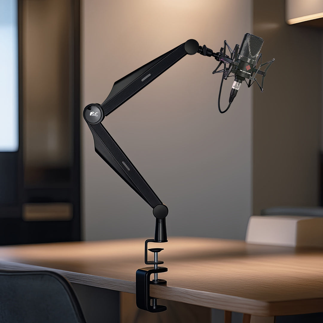 Sealbhóir micreafóin 3/8" agus 5/8" NanoRS, 1kg ar a mhéad, RS422