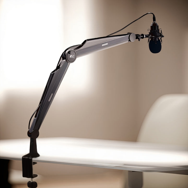 Sealbhóir micreafóin 3/8" agus 5/8" NanoRS, 1kg ar a mhéad, RS422