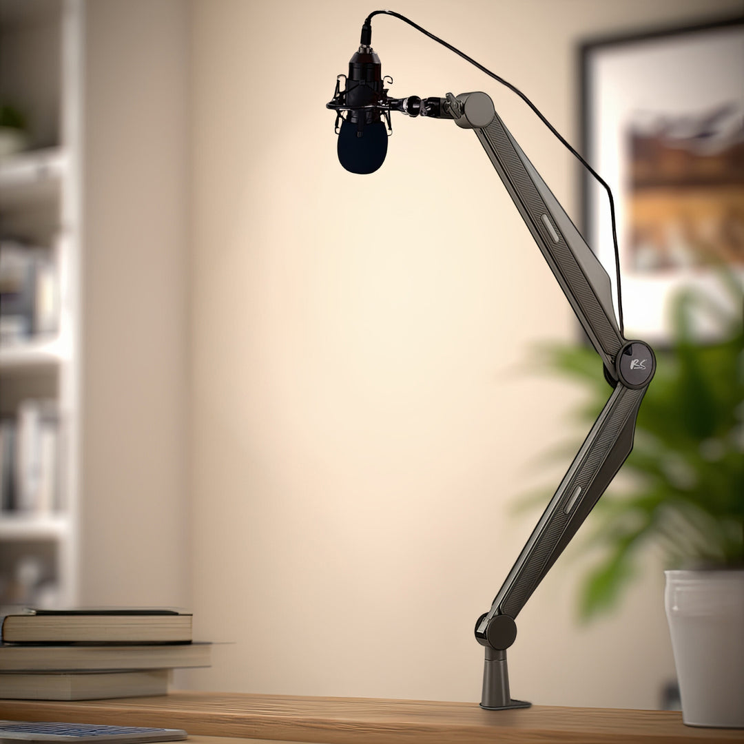 Sealbhóir micreafóin 3/8" agus 5/8" NanoRS, 1kg ar a mhéad, RS422