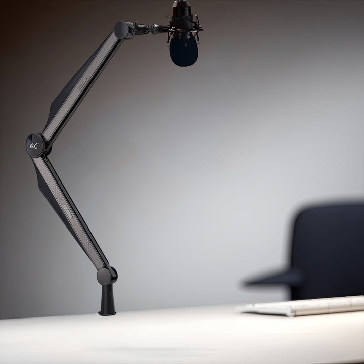 Sealbhóir micreafóin 3/8" agus 5/8" NanoRS, 1kg ar a mhéad, RS422