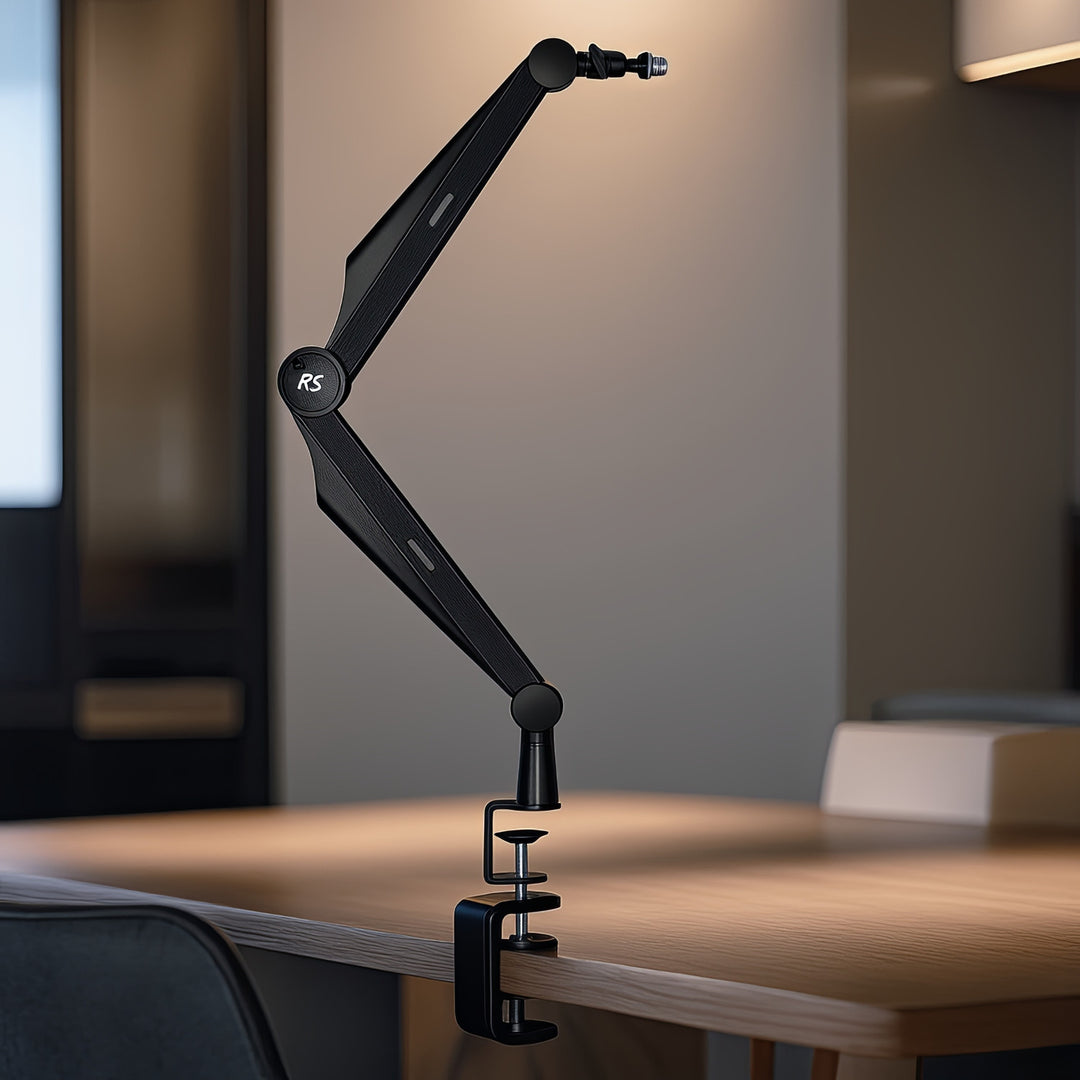 Sealbhóir micreafóin 3/8" agus 5/8" NanoRS, 1kg ar a mhéad, RS422