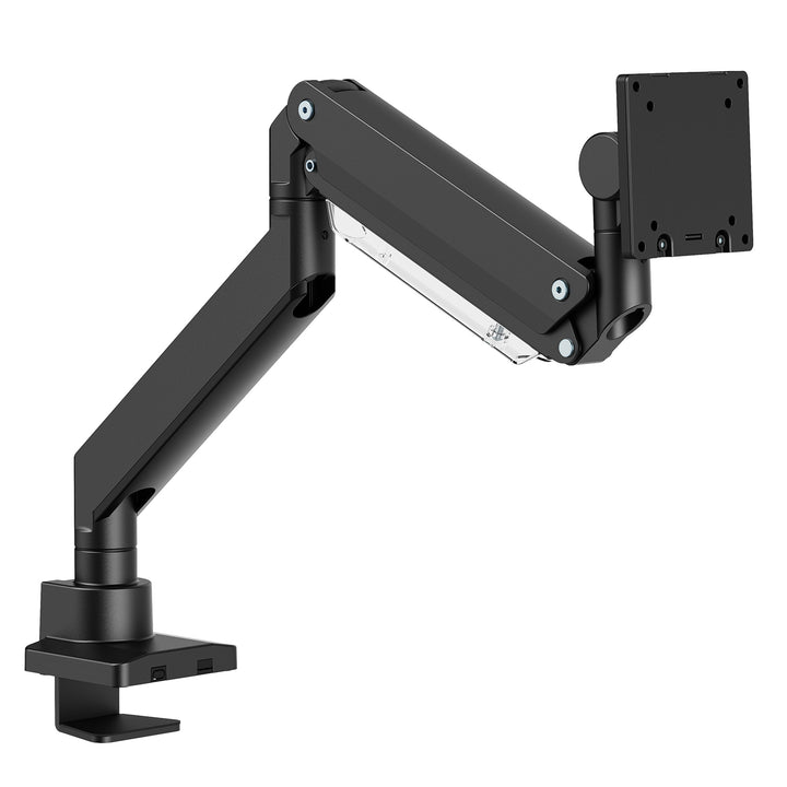 Maclean MC-968 Double Arm Monitor Mount with Gas Spring 17-57" 27 kg Heavy Duty Sturdy Full Motion Holder Bracket Max VESA 200x200