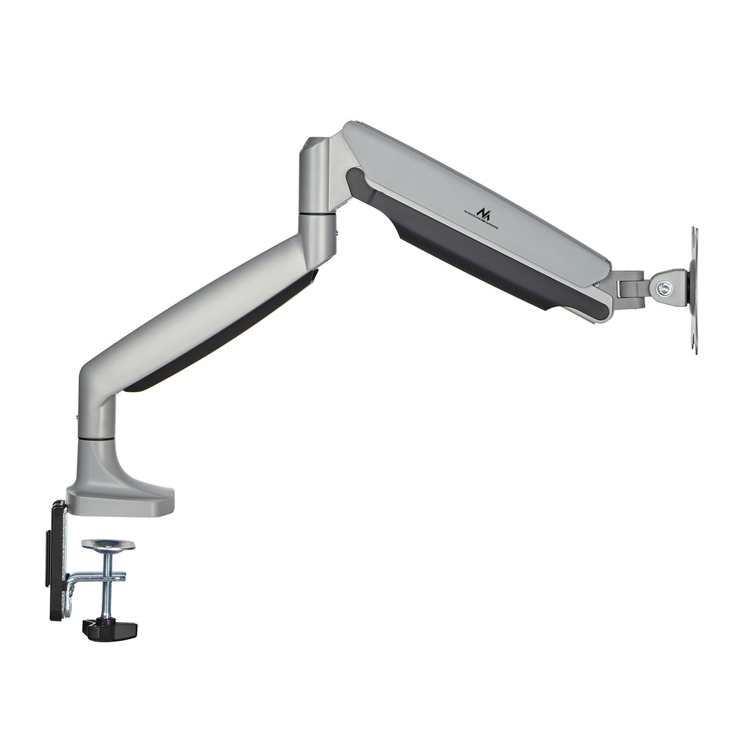 Maclean monitor mount, computer screen holder, double arm, with gas spring, 17"-45", 16 kg, MC-969