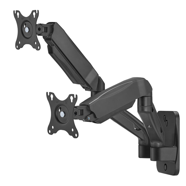 Maclean wall mount for two monitors, 17-32'', 9kg max, mechanical spring, MC-988