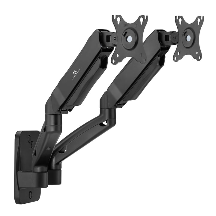 Maclean wall mount for two monitors, 17-32'', 9kg max, mechanical spring, MC-988