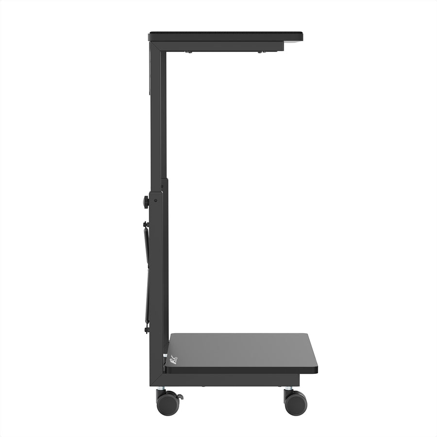 NanoRS CPU cart stand with shelf, 80kg max, adjustable height 550~850mm, RS430