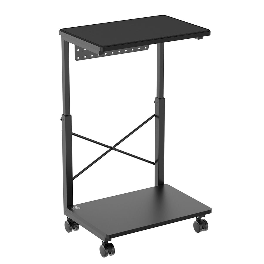 NanoRS CPU cart stand with shelf, 80kg max, adjustable height 550~850mm, RS430