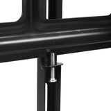 Maclean MC-386 Universal TV Stand Base for Cabinet Dresser Table Desk 32" - 75" 40kg VESA 35° Rotating Temepred Glass Adjustable TV Height Powder Coating
