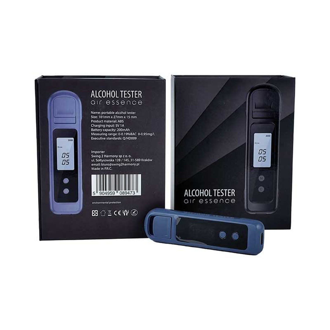 Air Essence AlcoSense Digital Breathalyzer, a Mouthless, Portable Sobriety Tester