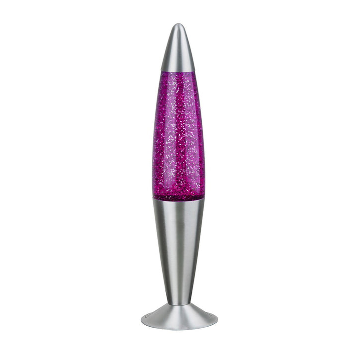 Introducing Rabalux Lava Lamp: Mesmerizing swirls of glitter in a vibrant purple hue. Illuminate any space with its soothing glow. 25W for optimal ambiance. Elevate your décor with mesmerizing motion.