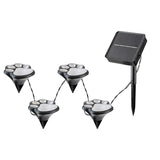 Rabalux solar lamps, 4 pieces, LED, IP44, 600mAh battery, Wigry
