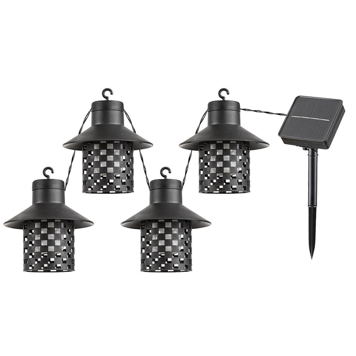 Enhance your outdoor ambiance with 4 Rabalux solar lights. IP44-rated, black finish, model Ximpu. Effortlessly stylish and weather-resistant.