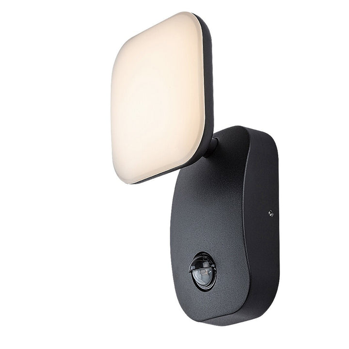 Rabalux Odiel Wall Lamp, Outdoor Light, Exterior Luminaire, LED 12W, with Motion Sensor, IP44