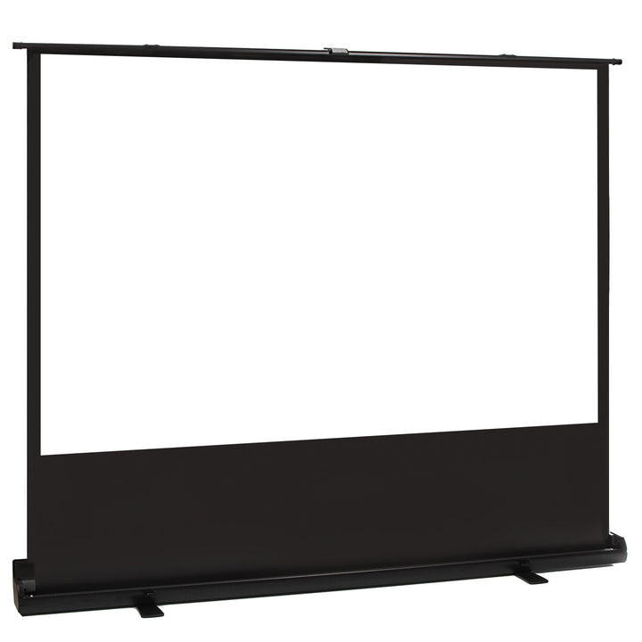 Maclean MC-211 Portable Projection Screen, Compact, Floor, 100", 4:3