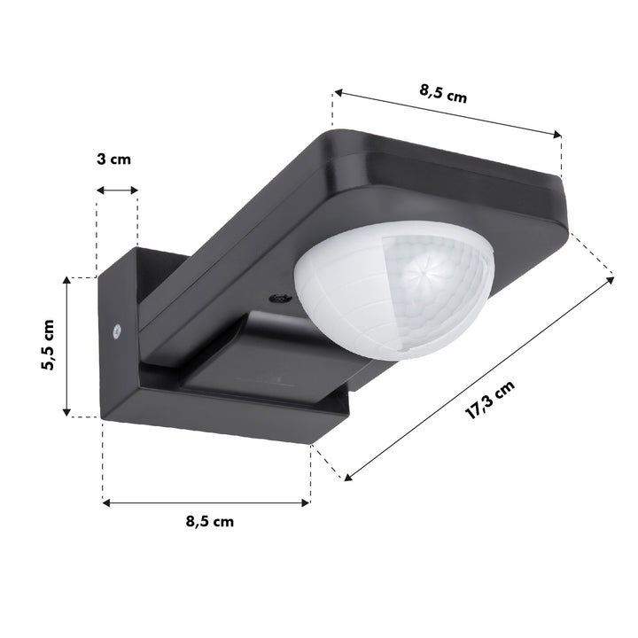 Maclean MCE243 GR Infrared PIR Motion Sensor IP65 2000W Movement Detector