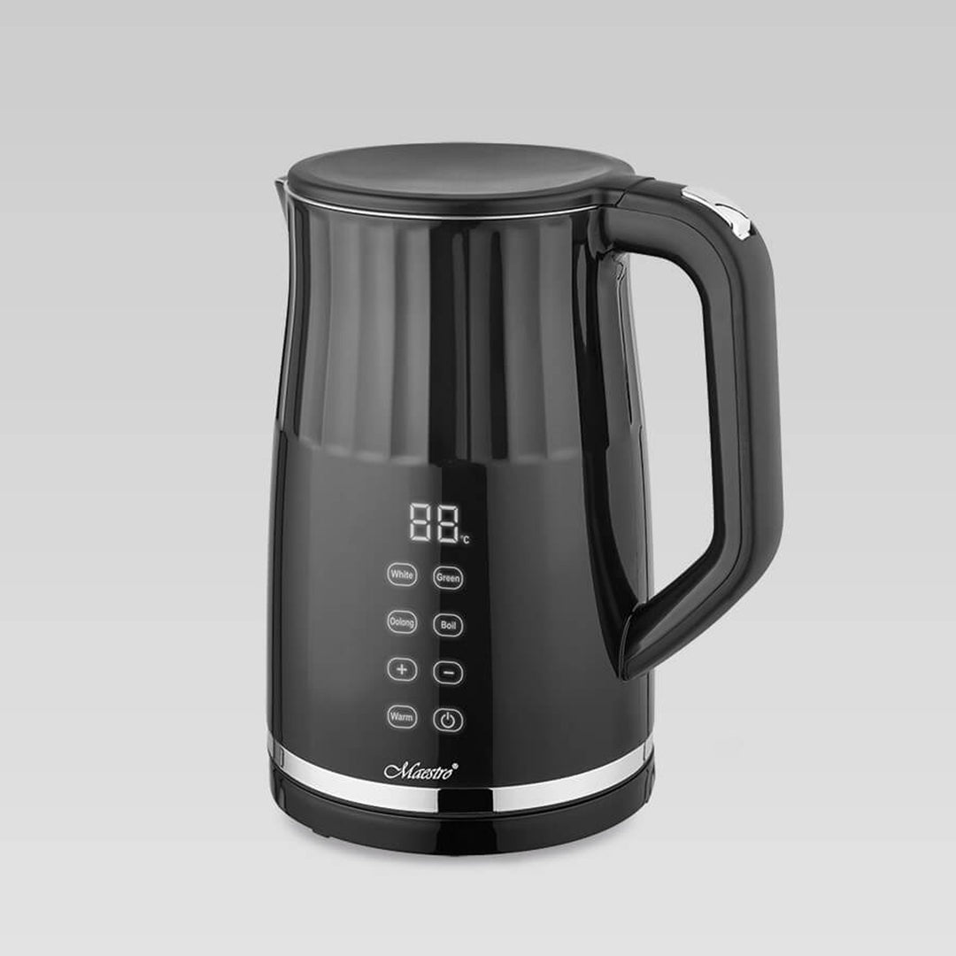 Maestro MR-039 Electric Kettle Cordless Touch Panel, 1.7L, 2200W Touch Panel Temperature Control