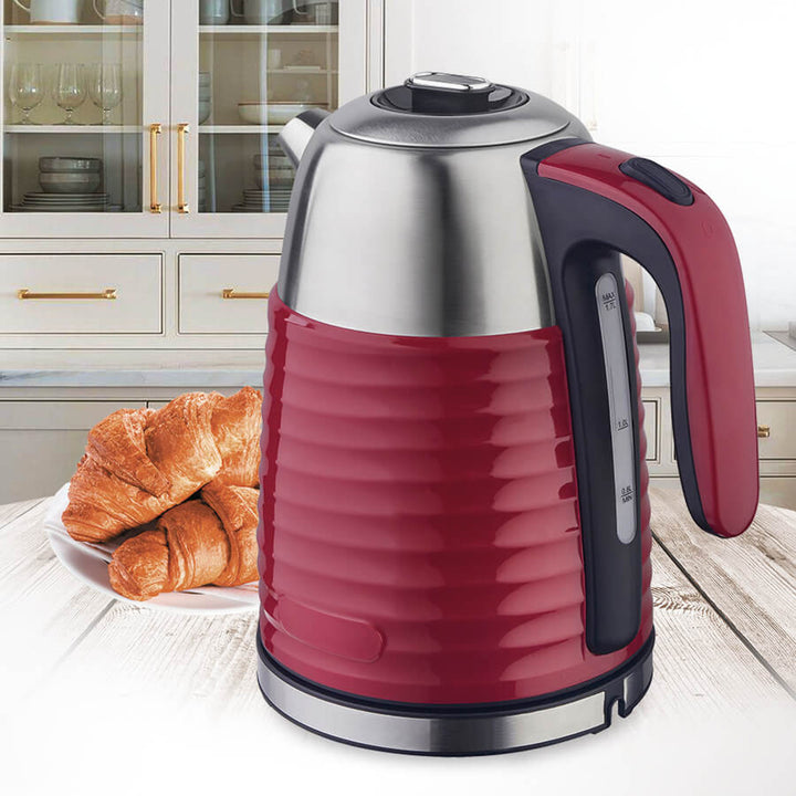 Electric kettle 1,7L Maestro MR-051-RED, body color red - British plug