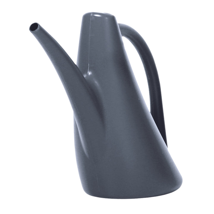 Prosperplast Eos 1.5L Plastic Watering Can for Watering Plants Modern Design Art Deco Anthracite Colour