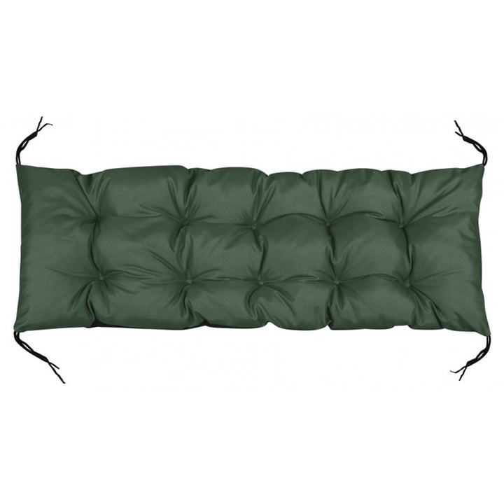 KingGarden Garden Bench Cushion for Europallets Green 120x40 cm