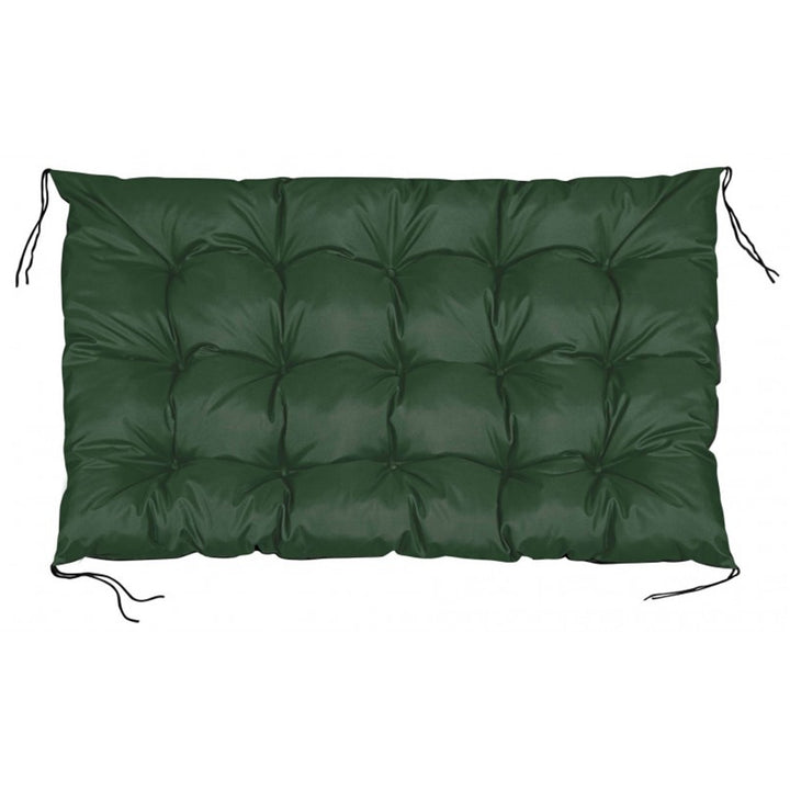 Waterproof Pallet Garden Cushion Green 120x80 cm Bench Seat for Europalette in Green