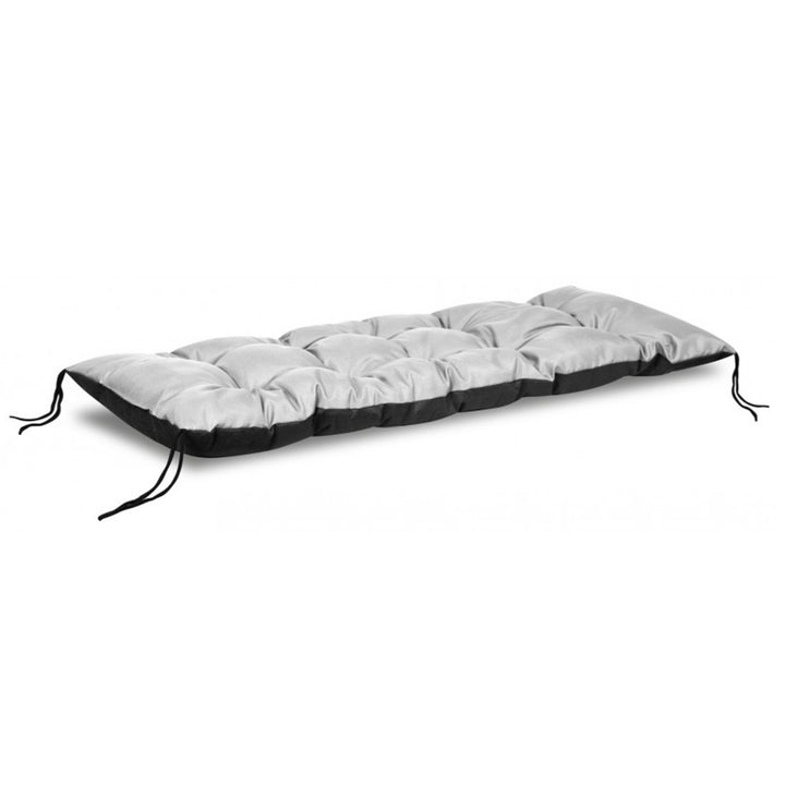 Garden Bench Cushion for Europallets Light Grey 120x40 cm