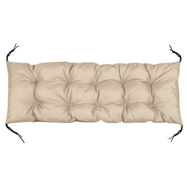 Garden bench cushion from europallets beige 120x40 cm