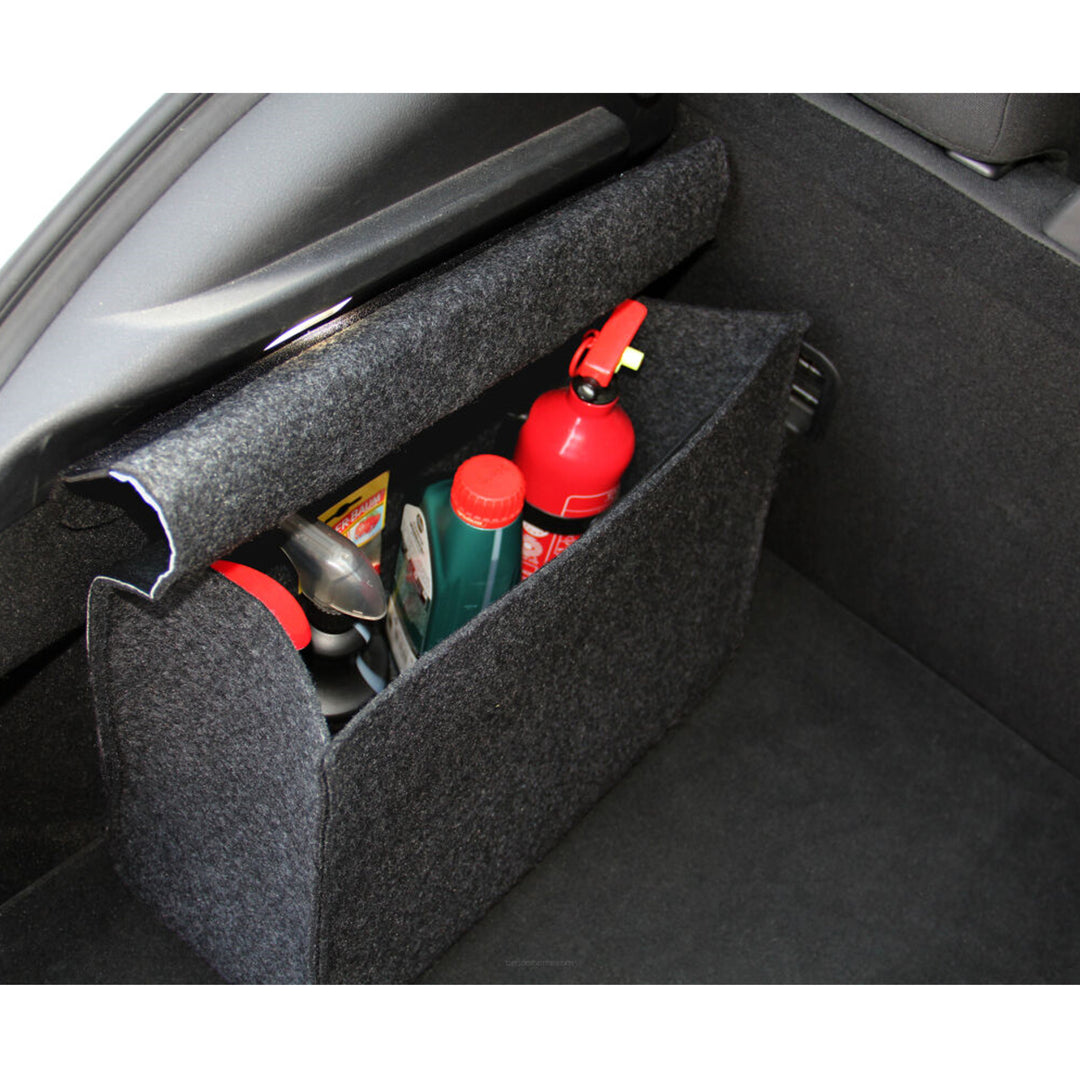 Car Trunk Organizer Bag, Durable Storage Solution, 46x20cm, Ideal for Groceries, Tools, and Travel Essentials