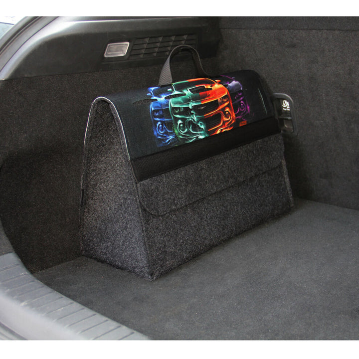 Arco Design Car Trunk Organizer Bag, 46x20cm, B-LUX Dream Cars, Durable Storage Solution