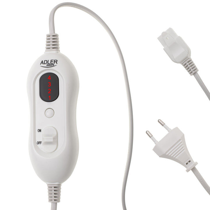 Adler lumbar heating belt, 4 temperature settings, 100W power, LCD remote control, AD 7437