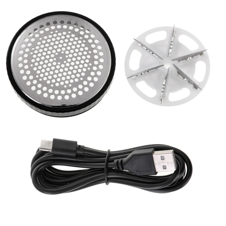 Bearrthóir fabraice Camry, taispeáint LCD, ceallraí in-athluchtaithe Li-Ion, bán agus dubh, CR 9620